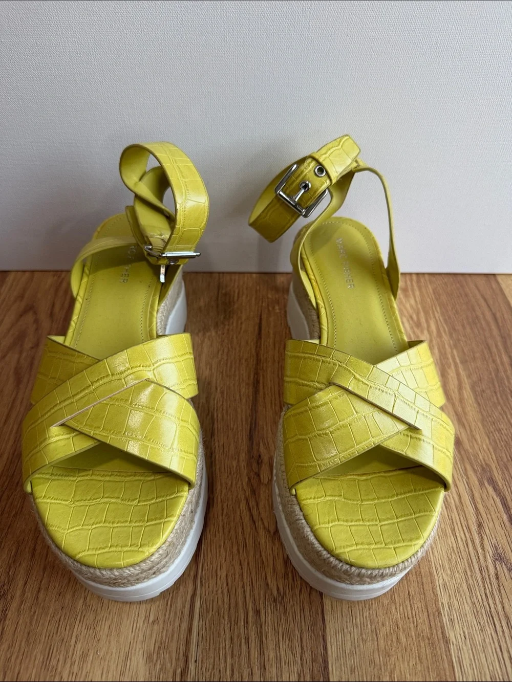 Marc Fisher Carlin Platform Wedge Sandals